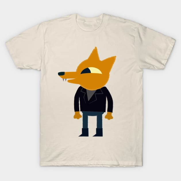 Night in the Woods Gregg T-Shirt by SilhouettePop